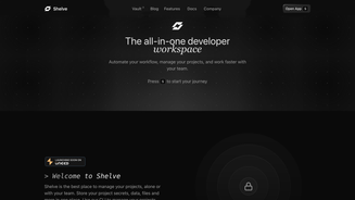 Screenshot of Shelve